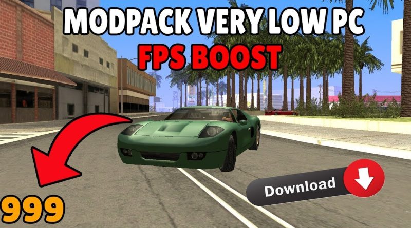 modpack very low pc fps boost